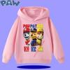 PAW Patrol 2026 Kids Hooded Sweatshirt for Autumn/Winter Long Sleeve 2026 New Style Boys' and Girls' Cartoon Print Sweater