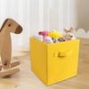 Storage Cube Art Craft Supplies Books Organizer Laundry Hamper Foldable Basket for Study Desk