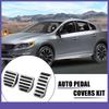 Manual Transmission Clutch Pedal Cover Brake Pedal Pad THREE  for Volvo