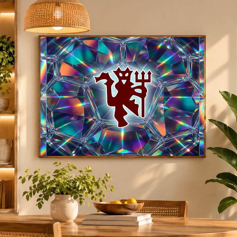 5D Diamond Painting Manchester United DIY Full Drill Diamond Art Kit Home Decoration