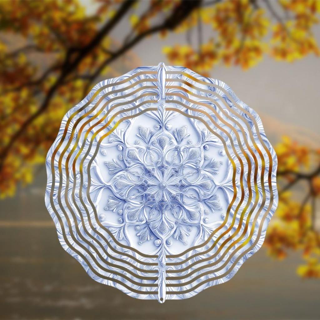 Wind Direction Spinner, 2D Hanging Rotating Wind Chime, a Suspended Wind Direction Spinner for Yard And Garden Decoration,