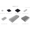 Audio fan heatsink aluminum heatsink 80mm x 100mm x 27mm silver 1 piece