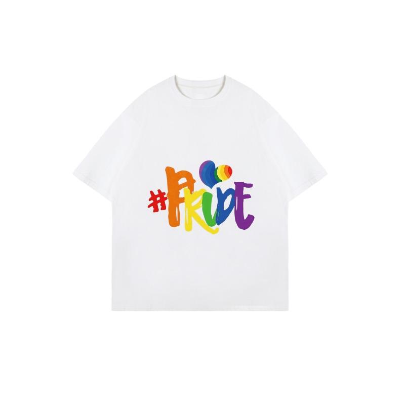 Black Oversized T Shirt With Rainbow Pride Print For Pride Parade And LGBTQ Celebration