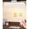 Creative remote control LED cool lamp, dual-purpose charging and plugging, three color temperatures adjustable, student gift