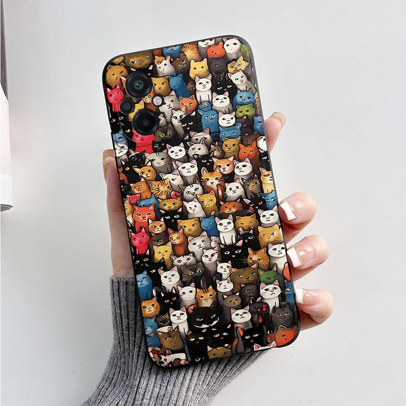 For Xiaomi Poco M4 M5 M5S Phone Case Cute Popular Butterfly Astronaut Soft Silicone Bumper For Poco M5 M 5 S M4 Back Cover Shell