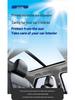 Black Crystal TPU Sunroof Ice Armor: Sun Protection & Heat Insulation Car Window Film with Explosion-proof Sunshade.