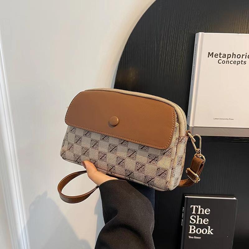 Laohua Women'S Bag, Messenger Bag, Shoulder Bag, Niche Women'S Large-Capacity Mobile Phone Bag.