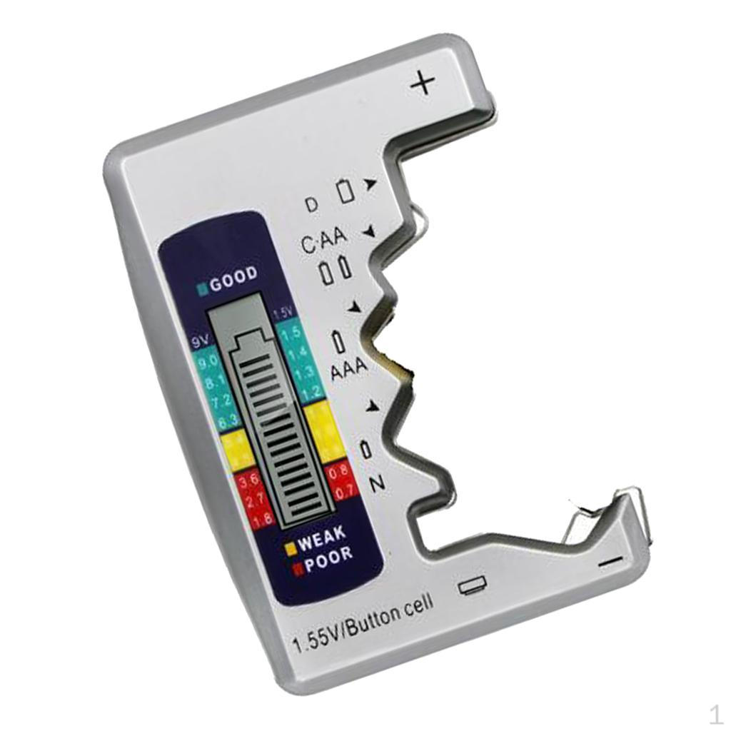 

Емкость цифровой батареи для C/D/9 В/AA/AAA/1,5 В