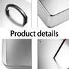 Premium 304 Nonrust Steel Square Grills Cover for Uniform Heating and Enhancing Barbecue Cooking Performances in Outdoor Activity