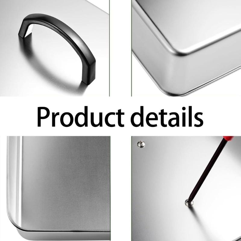 Premium 304 Nonrust Steel Square Grills Cover for Uniform Heating and Enhancing Barbecue Cooking Performances in Outdoor Activity
