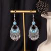 Bohemian Ethnic Tassel Earrings - Tribal Style for Holiday Travel Photography