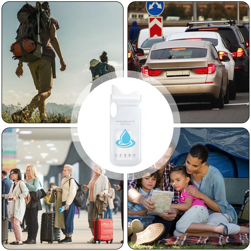 Urinalbeutel für Reisen 700ml Urinbeutel für Roadtrip Roadtrip Urinbeutel Roadtrip Must-Have Toiletten-Urinbeutel für Männer Frauen