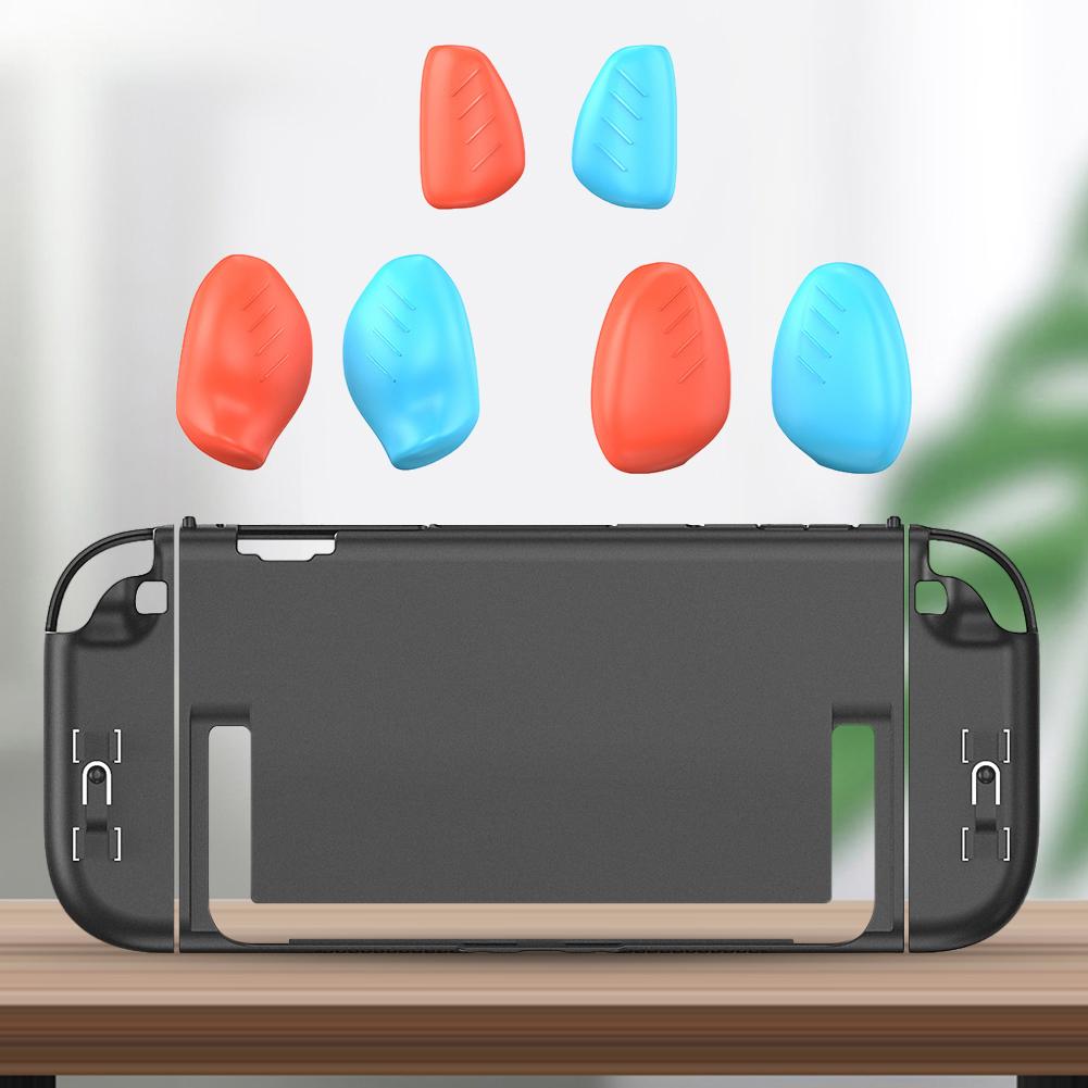 for Switch 2 Accessories Protective Shell Anti-Scratch PC Hard Cover Detachable Game Console Case with Large Medium Small Grips