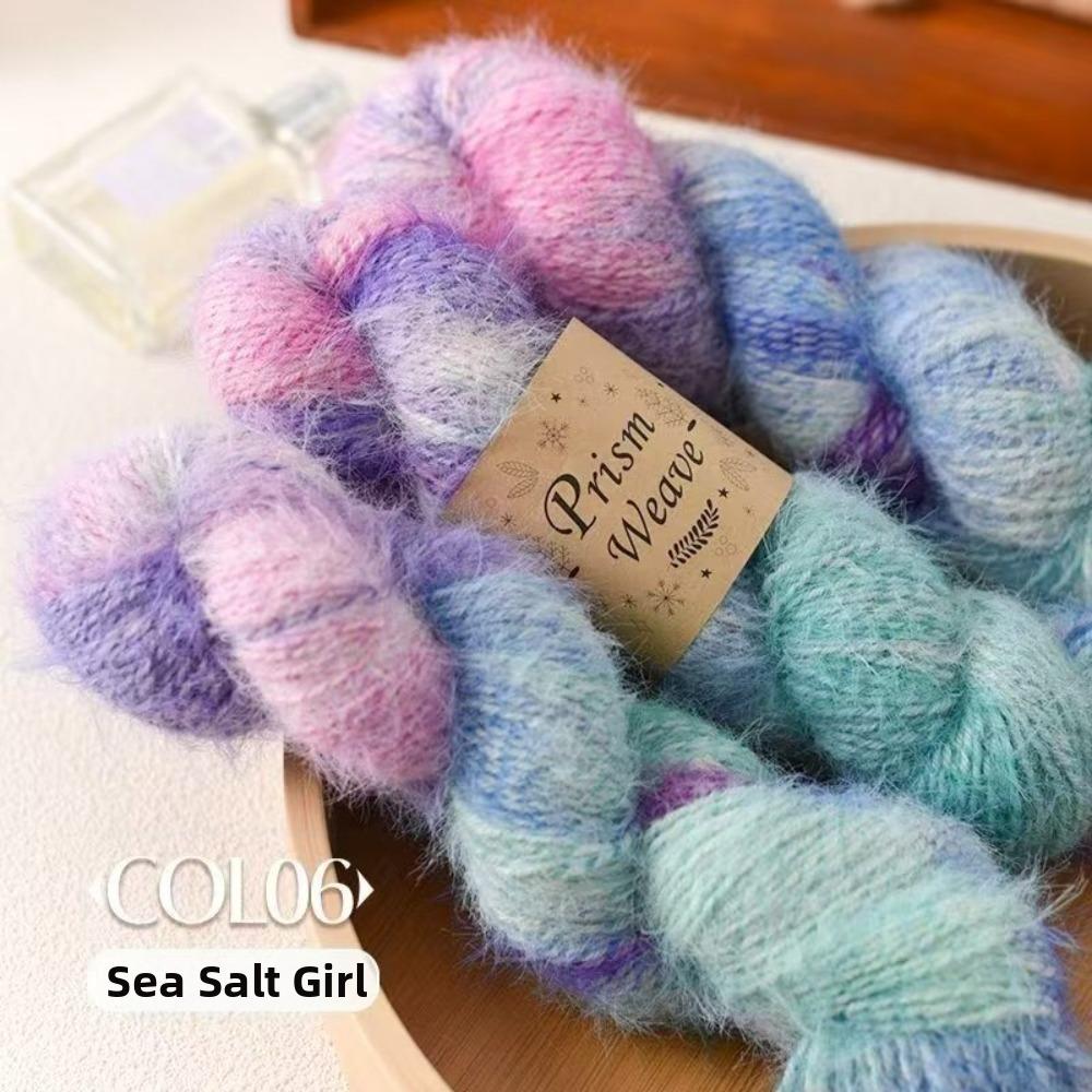Gradient Color Wool Blend Yarn Blend Material Gradient Knitted Yarn DIY Scarf, Hat, Sweater