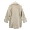 JIL SANDER Made in Italy Cashmere wool blend half coat 34 Beige Women Used