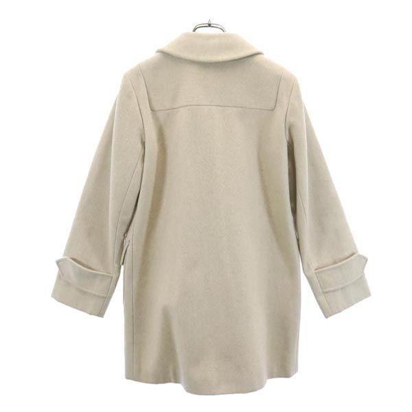JIL SANDER Made in Italy Cashmere wool blend half coat 34 Beige Women Used
