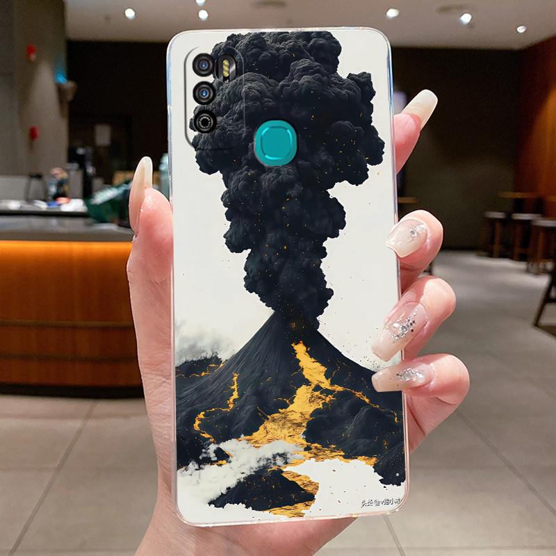 Pour Infinix Hot 9 Play Coque Arrière X680 X680B X680C Esthétique Mignon Cool Garçons Filles Coque de Téléphone Silicone Souple Coque Transparente