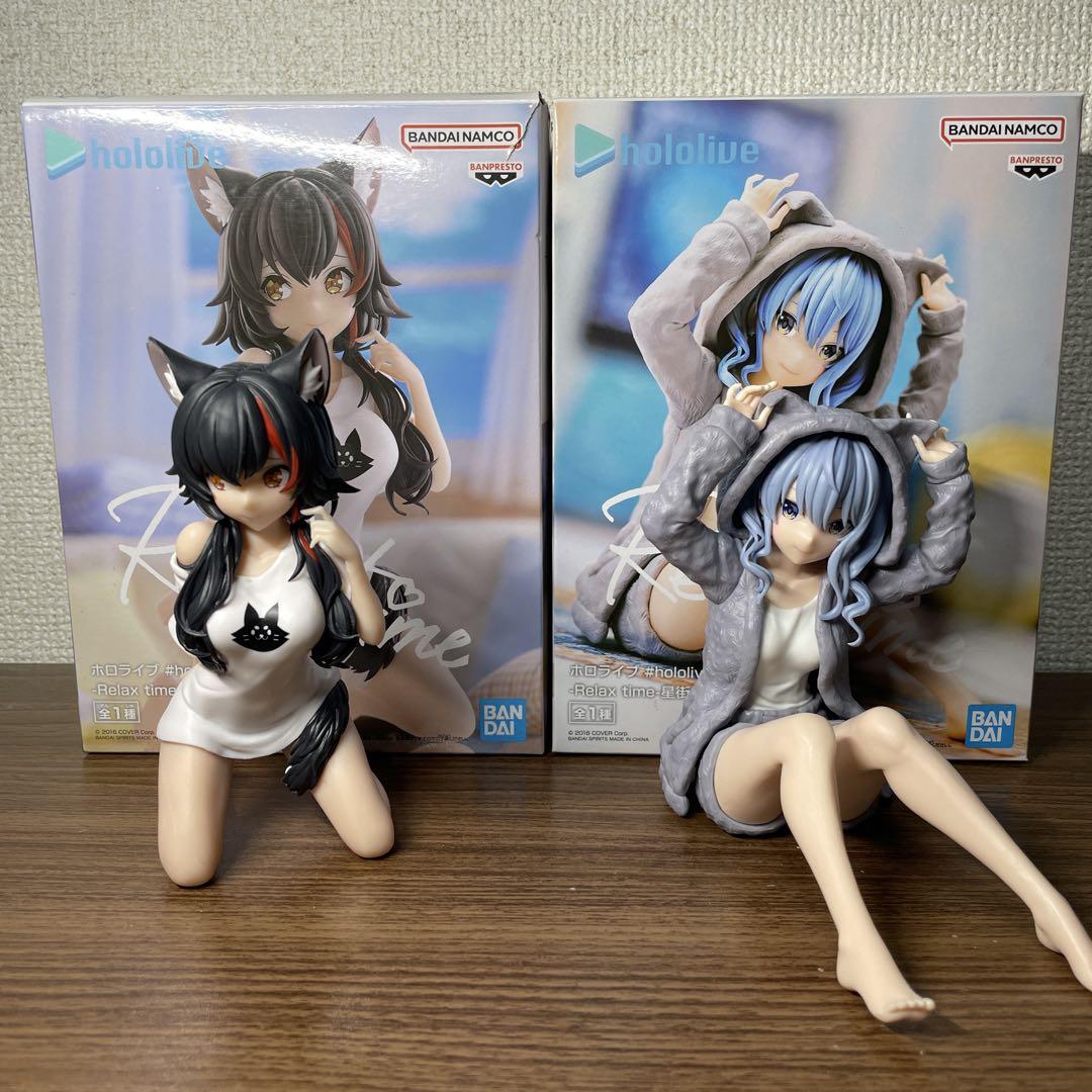 

[USED] Hololive Suisei Hoshimachi Mio Ogami Relax Time Figure