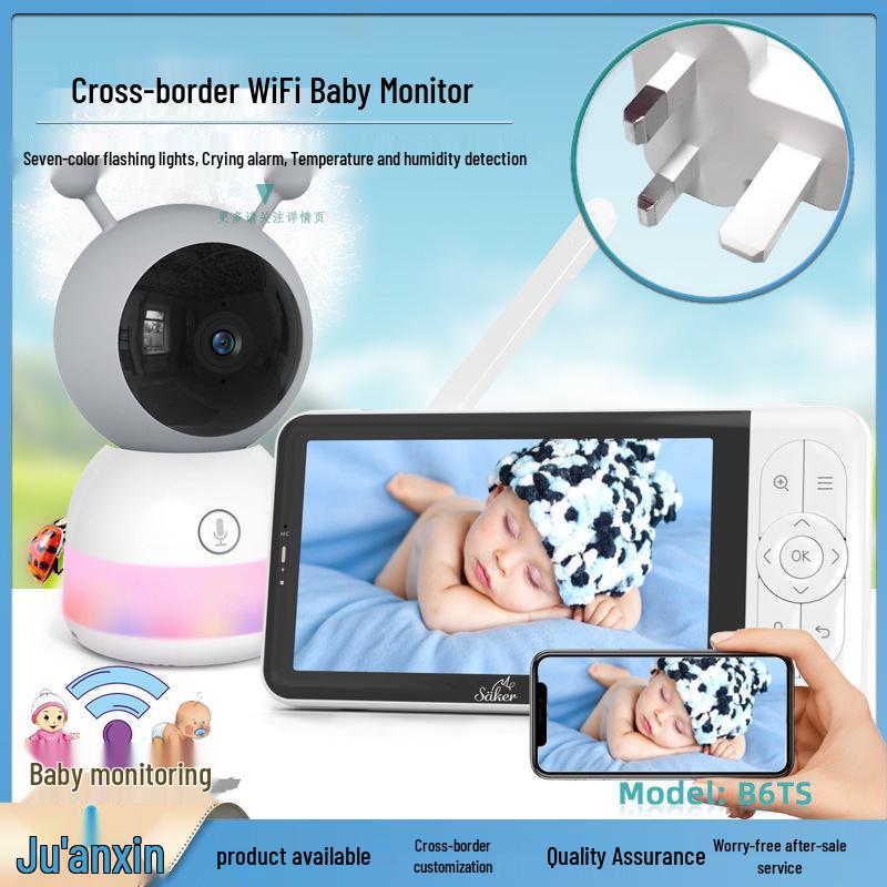 5  HD Wireless Baby Monitor with 2-Way Talk