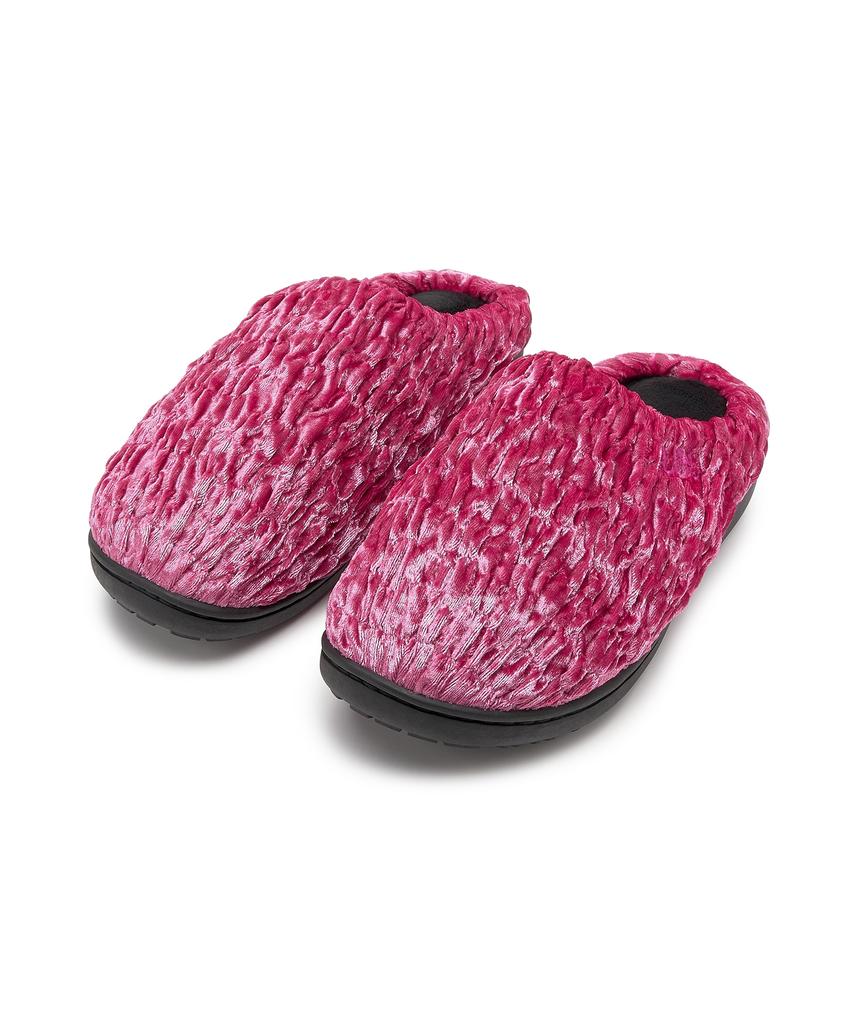 Subu Winter Sandals Celosia Velvet - Pink / Hr-061