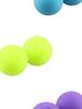 Silicone Muscle Relaxation Massage Ball - Solid Fitness & Training Peanut Ball for Foot Sole