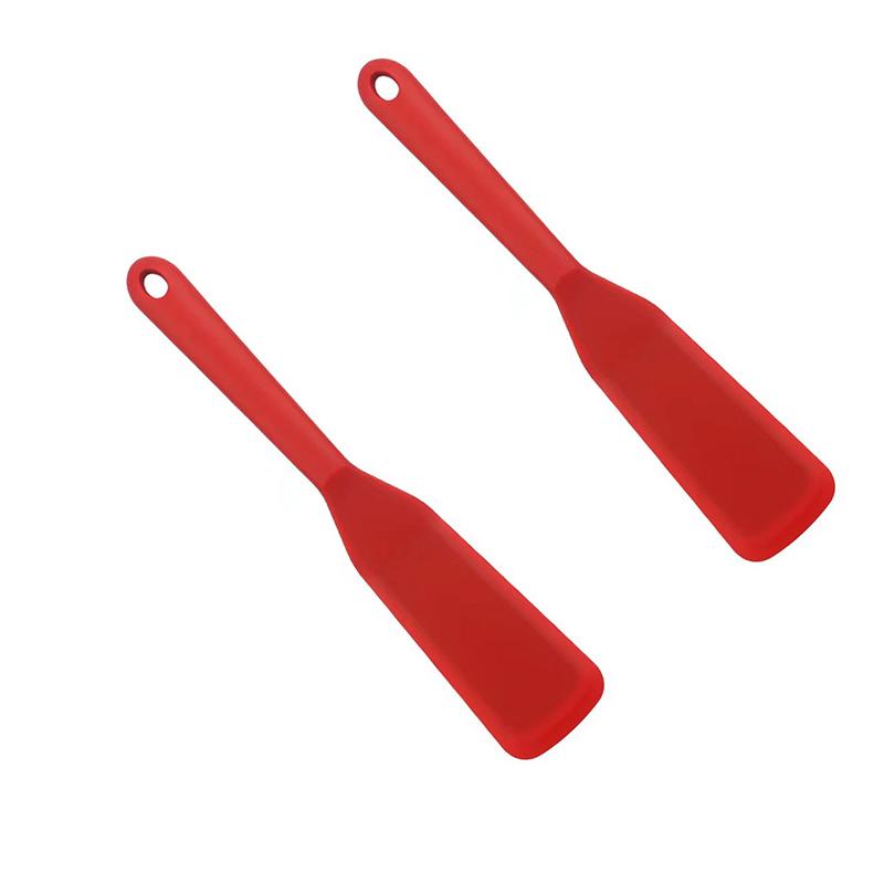 Silicone Spatulas for Cooking Heat Resistant Pancake Spatula Non Stick Long Omelette Spatula Turner BPA Free Cooking Tool Sets
