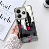 Cyberpunk Aesthetics Plating Phone Case For Xiaomi Redmi Note 14 15 Pro Plus 13 12 11 11S 11T 10 9S 9 5G Anti-Fall Airabag Cover