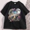 Funny Bearded Dragon T Shirts Casual Cotton Short Sleeve Tshirt Loose Round Neck Oversized Y2k Clothing High Qualty Tees