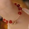 Red agate bracelet