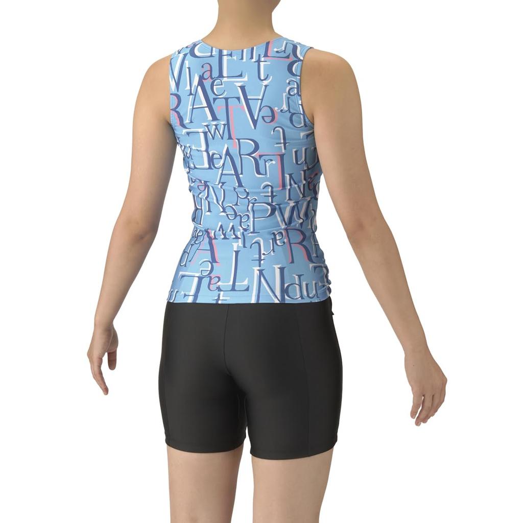 Arena Fitness Size with Coverback and Insert AS5FWF54L Women's Swimsuit, L, Pads,