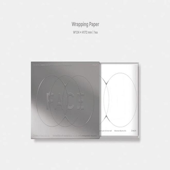 BTS Jimin (2 Geschenke) GESICHT (Weverse Version/Zufällige Version.) 1 CD + 1 KPOP Stars-Maske + 1 zusätzliche Fotokarte