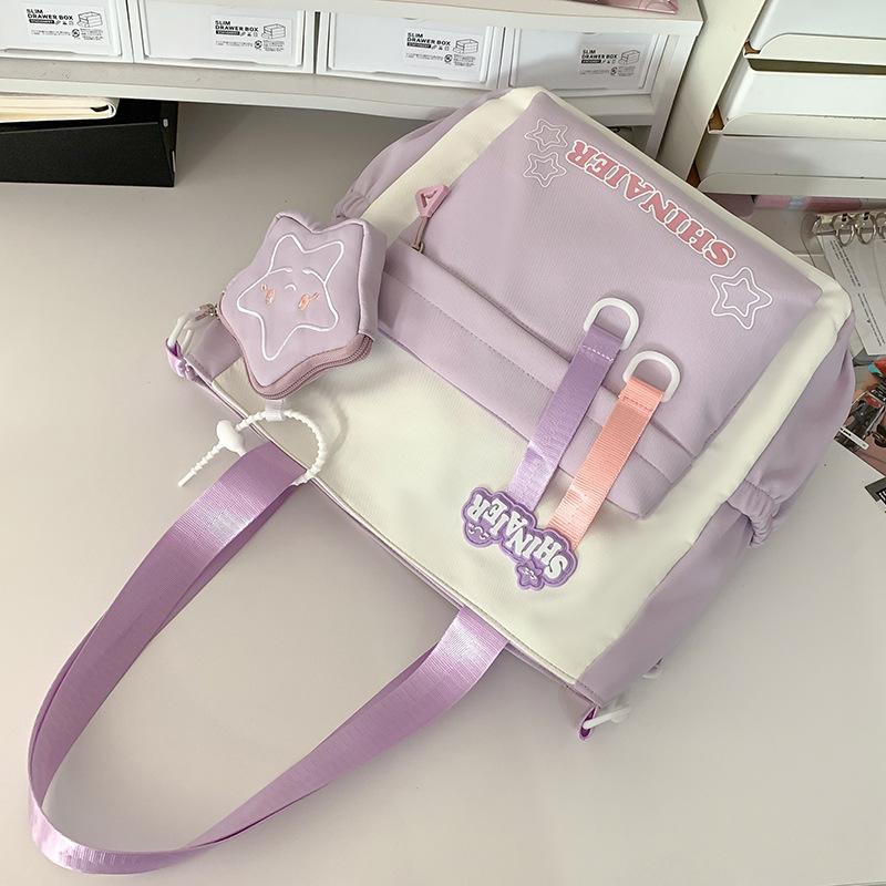 Schoolbags Children Elementary School Girls Junior High School Students High Value Ins Style Two Piece Backpack