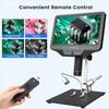 Andonstar AD409 inch HDMI Digital Microscope LCD Monitor 300X USB Electron Microscope Recording Capable Surveying Inspection Soldering Coin