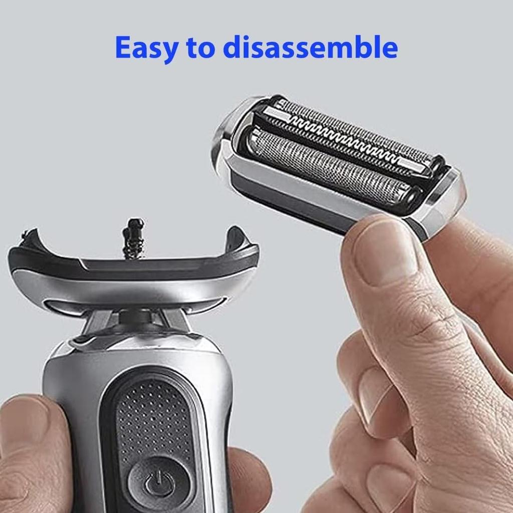 Updated New Version 73S 7020s, 7025s, 7085cc, 7027cs Electric Shaver Head w/Sealed Packaging for Br aun Series 5 Electric Compatible with All Updated