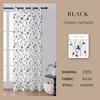 Leaf Embroidered Sheer Curtain Panel Bedroom Living Room Modern Minimalist Light Filtering Window Treatment