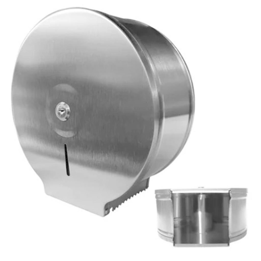 Paper Towel Holder Stainless Steel Satin Finish Waterproof Toilet Paper Holder Tissue Dispenser
