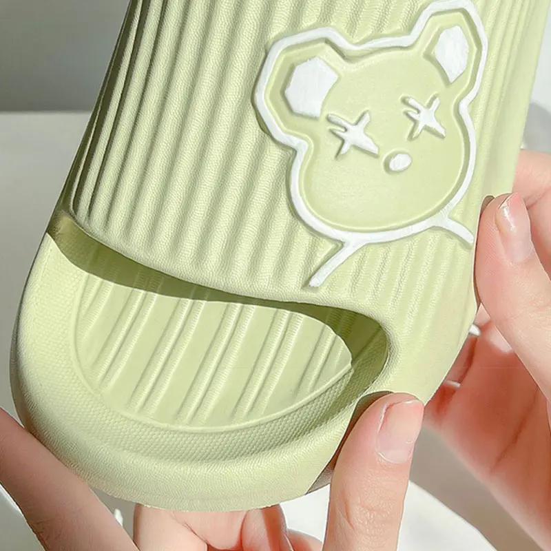Kids Indoor Slippers Non Slip EVA Sandals Thick Sole Wear Resistant Home Shoes For Boys And Girls Comfortable Lightweight