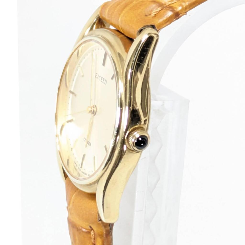 Used Citizen EXCEED Ladies Battery and Belt Replaced, Working Condition, Q-67, Beautiful Condition