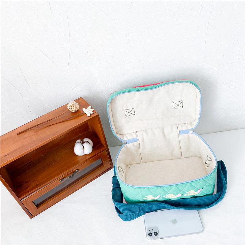 Trendy Kids Quilted Handbag Adorable Multi-functional Shoulder Bag For Toddlers