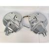 1Set Motorcycle Chrome Front Brake Rotor Disc Covers Trim For Honda Goldwing GL1500 1988-2000 Front Rotor Disc Shells kit