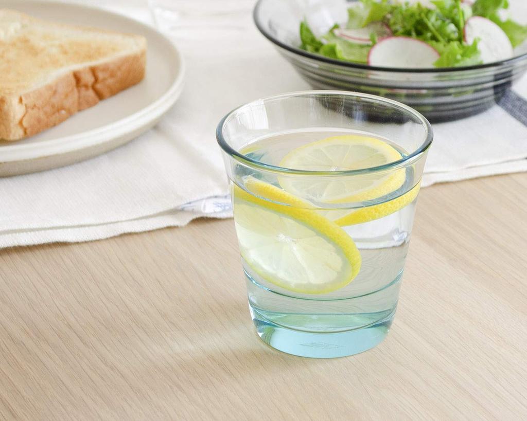 Toyo Sasaki Glass Free Glass Spash Aqua Blue 210ml Set of 60 Made in Japan Dishwasher Safe Unbreakable Glass Cup Glass Cup Commercial Glass