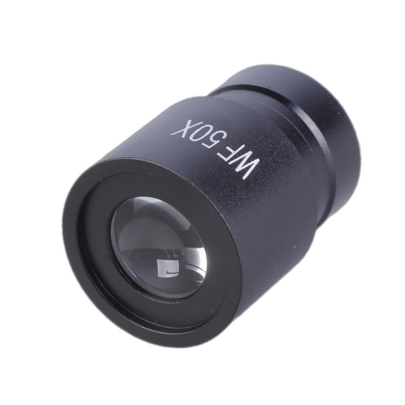 Optical Eyepiece Ocular Lens/Barlow Lens 23.2mm Mounting Port for Various Biological Microscope Wide Angles Ocular Lens