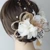 MISS FANCY Hair Popular Japanese Style Lace Dried Flower Hairpin Retro Lolita Travel Headband with Floral Crafted with Japanese Cosmetic Perfect for