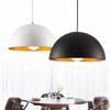 Double-Layer Semi-Circular Pendant Light