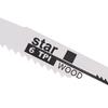Universal Woodworking And Metal Cutting Reciprocating Saw Blade For Diy And Professional Use, Coarse And Fine Teeth