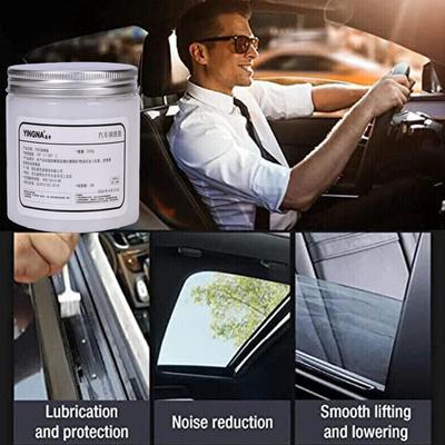 Grasso Lubrificante per Barre Tetto Auto Duraturo Agente Anomalo per Porta Olio Riparazione Lubrificante per Auto Rumore Forniture Antiruggine Manutenzione B1x5