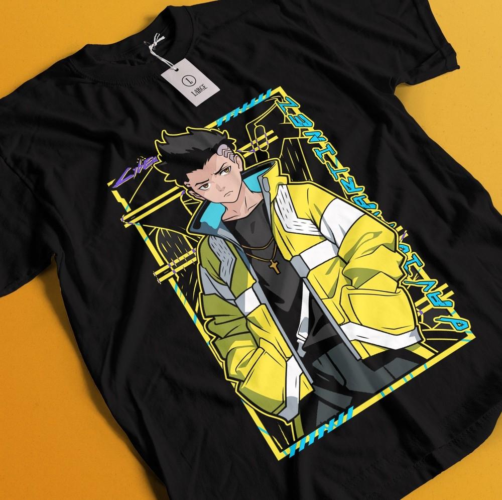 

Винтажная специальная футболка с аниме-любовью, японская футболка, футболка с аниме, футболка в подарок манга 4XL