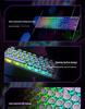 Gaming Style USB Keyboard and Mouse Set with Backlit Mechanical Feel for Desktop and Laptop