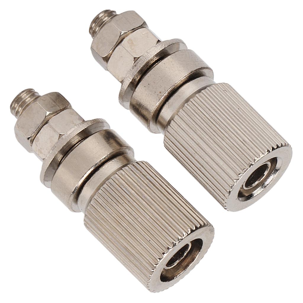 2 Stück Stromanschluss M5 Gewinde Langlebig Tragbar Stabile Leitfähigkeit Bequem Praktisch Einfach