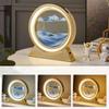 Lampă de Masă Dormitor Nisip Mișcător Pentru Artă Peisaj Nisip de Adâncime Decor Cadouri